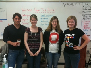Sigma Tau Delta at Whetstone