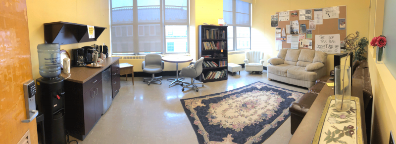 Graduate Lounge before remodel