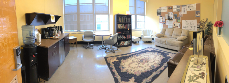 Graduate Lounge before remodel
