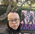 Jian Chen Selfie with Trans Exploits Book