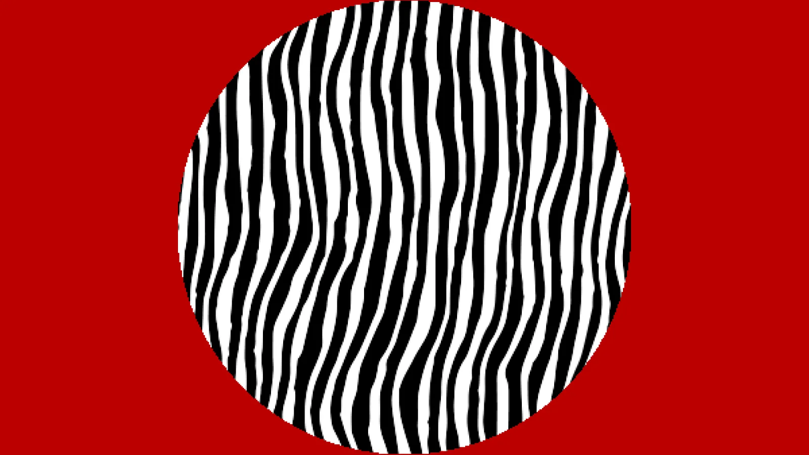 Black, white and red illustration