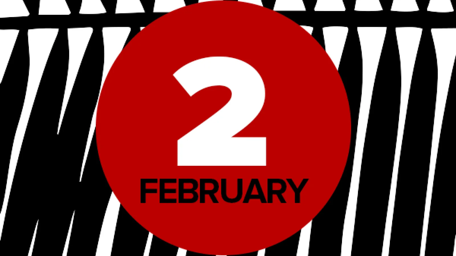 February 2 in red circle