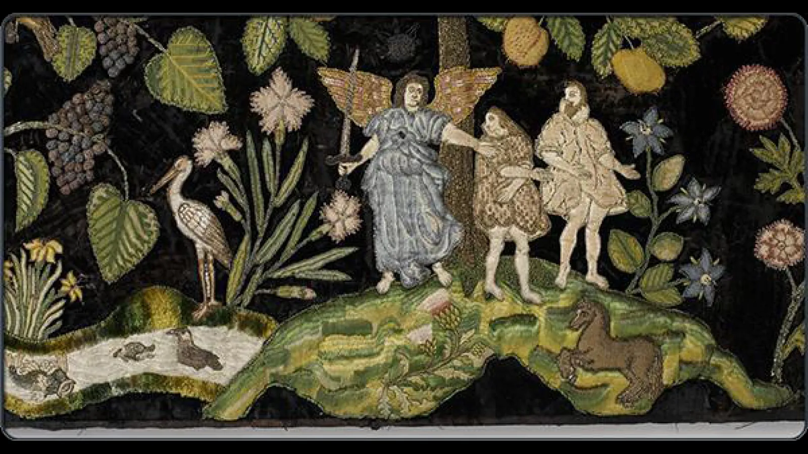 Tapestry of people and plants