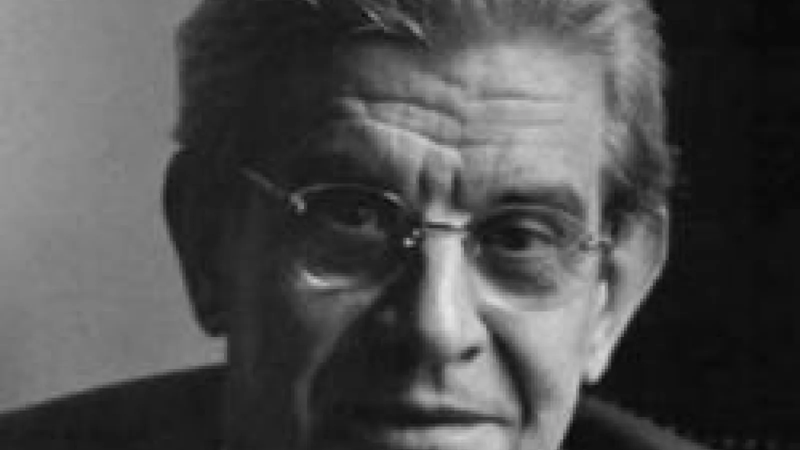 Black and white image of Lacan
