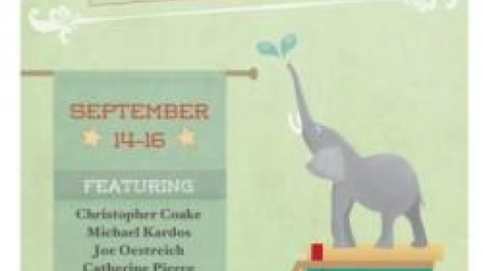 Book Fair and Festival flyer