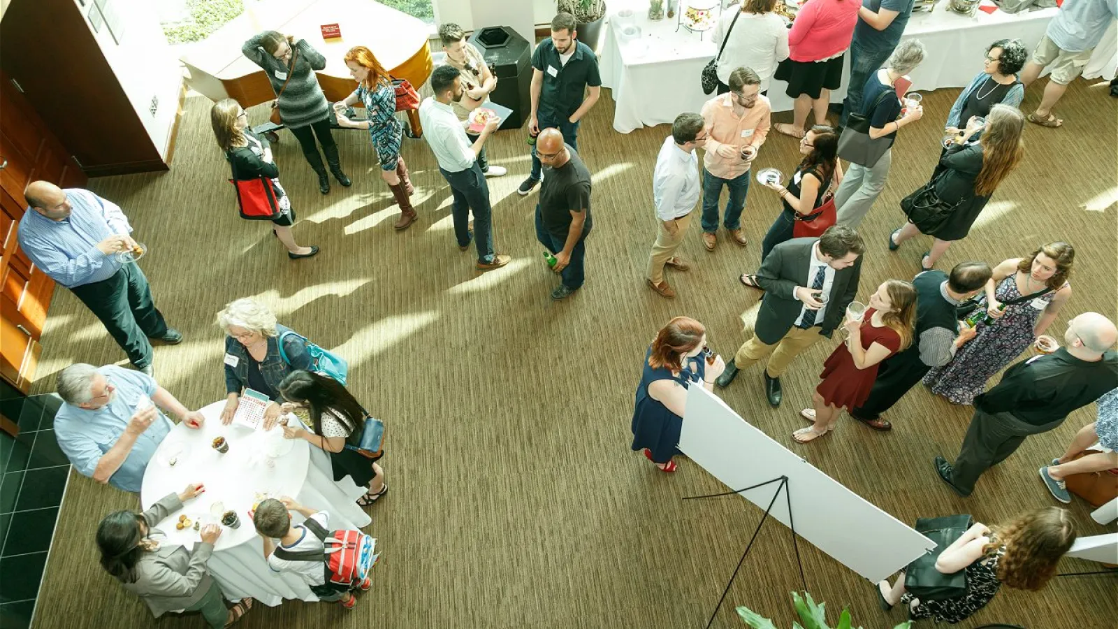 Picture of the opening reception