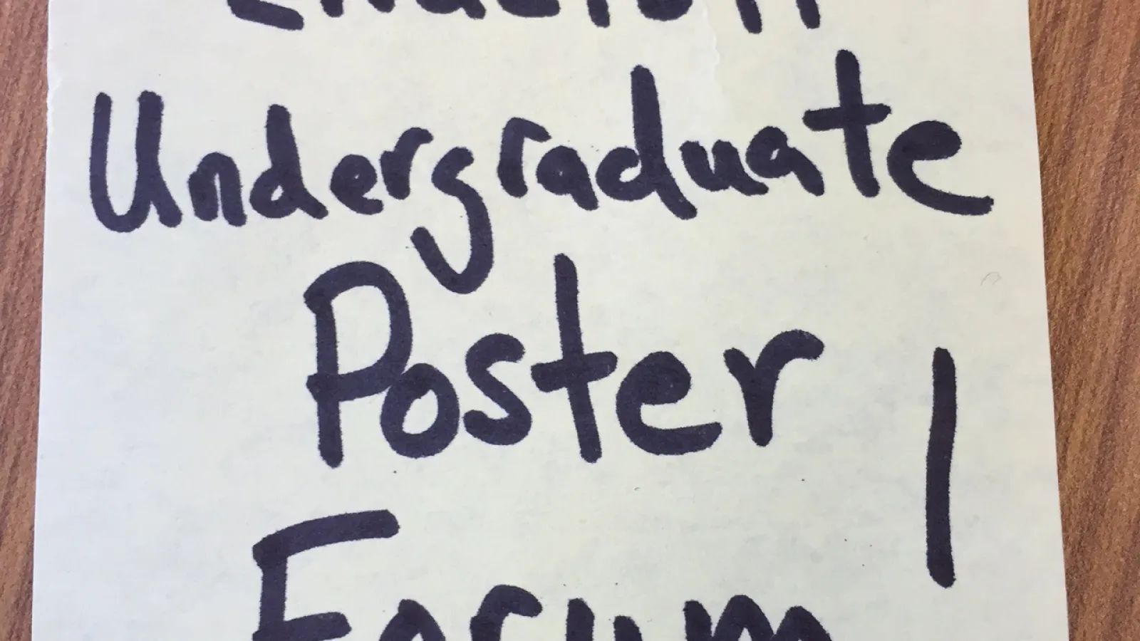 Sticky Note Poster Forum