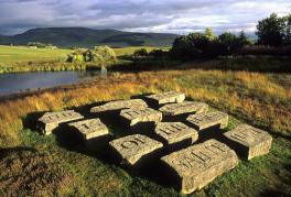 Stone Tablets with Inscriptions