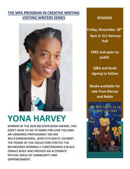 Yona Harvey Flyer