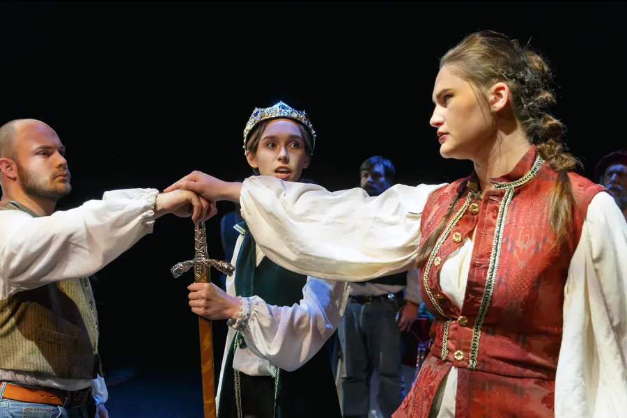 Photograph of stage production