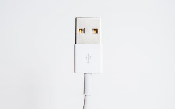 White USB Cord