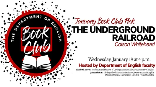 January Book Club: The Underground Railroad