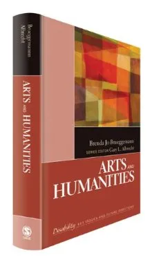Arts and Humanities book in front of a white background