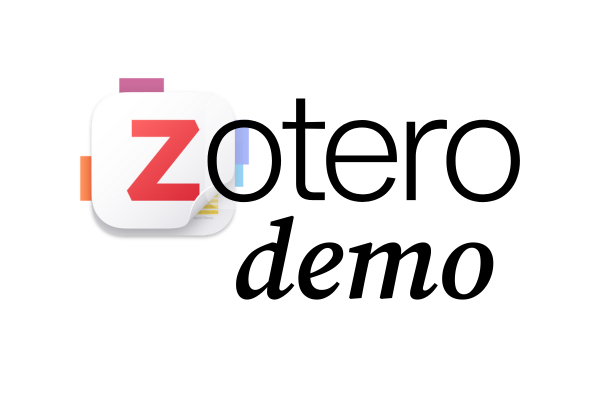 Zotero demo