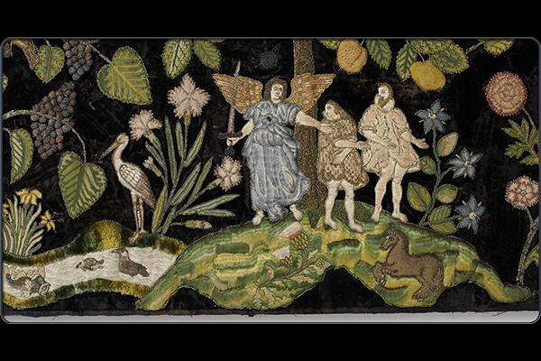 Tapestry of people and plants