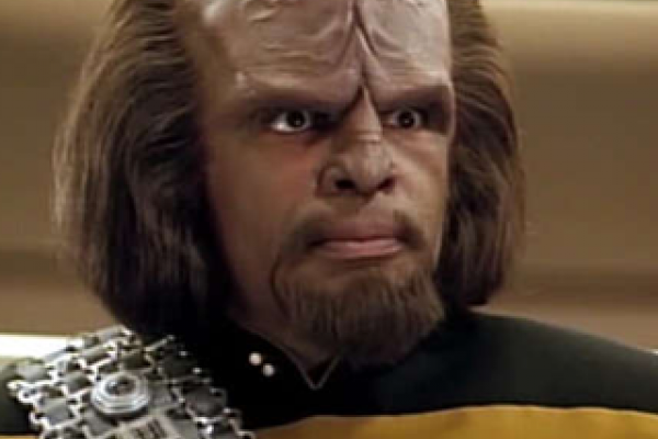 Picture of a Klingon